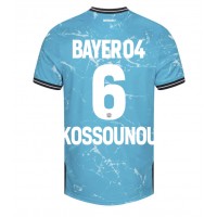 Bayer Leverkusen Odilon Kossounou #6 Tredje Tröja 2023-24 Kortärmad